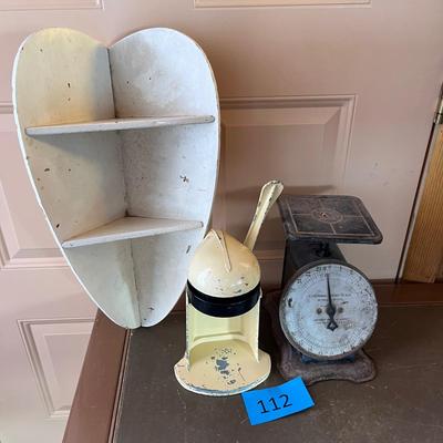 Vintage Metal Kitchen items