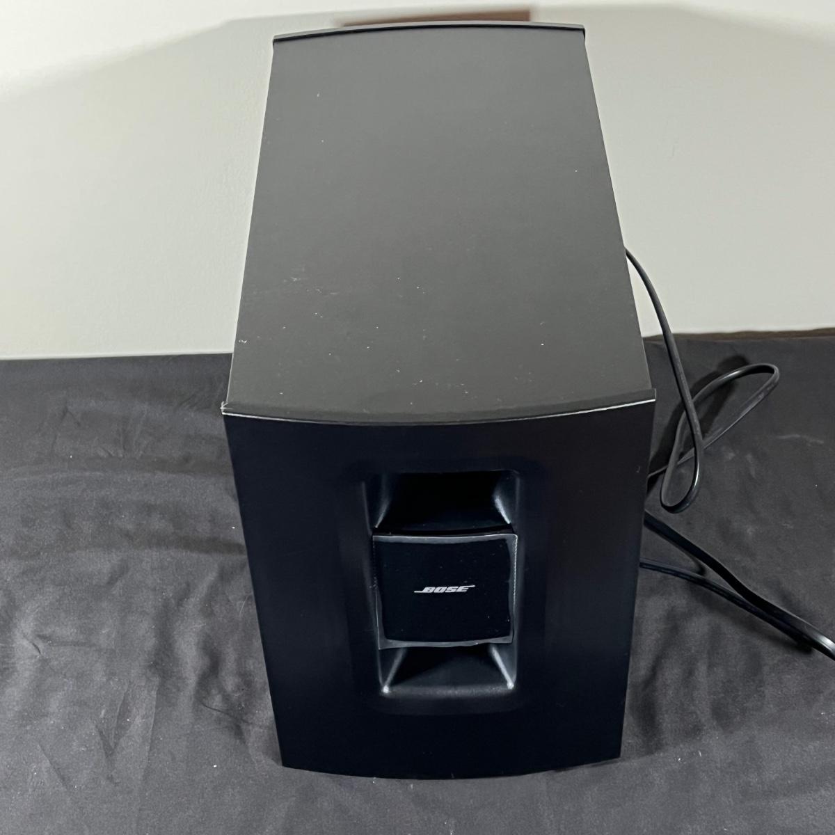 Cinemate 1 Sr Digital Home Cinema Speaker System Price LOT 61B: Bose CineMate 1 SR Digital Home Theater Speaker System