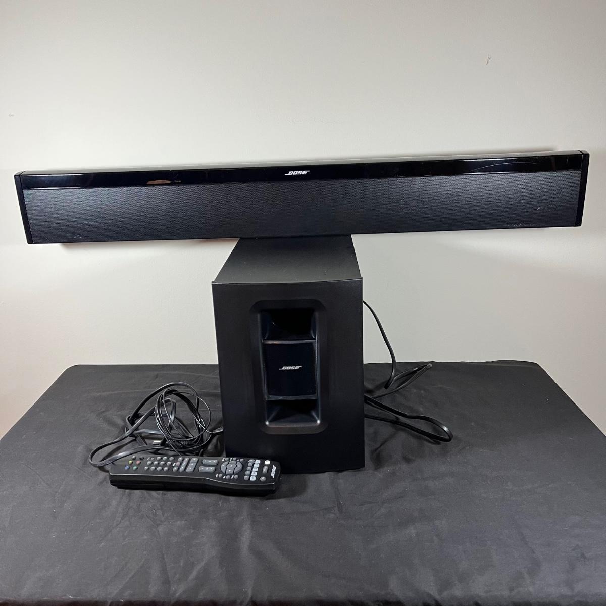 Cinemate 1 Sr Digital Home Cinema Speaker System Price LOT 61B: Bose CineMate 1 SR Digital Home Theater Speaker System