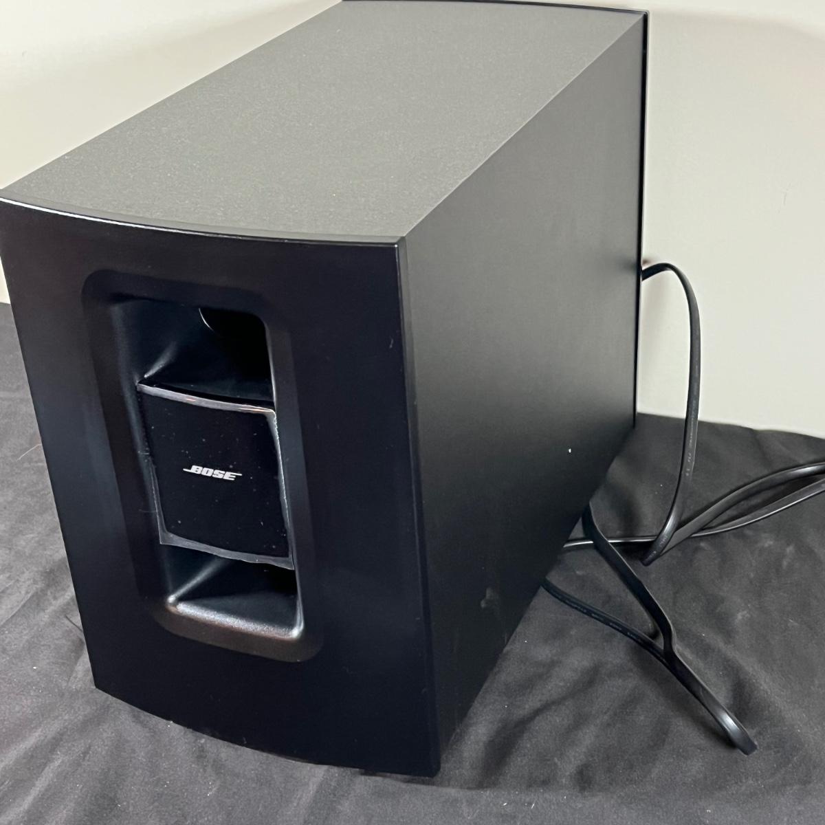 Bose Cinemate 1 Sr Speaker Array Remote LOT 61B: Bose CineMate 1 SR Digital Home Theater Speaker System