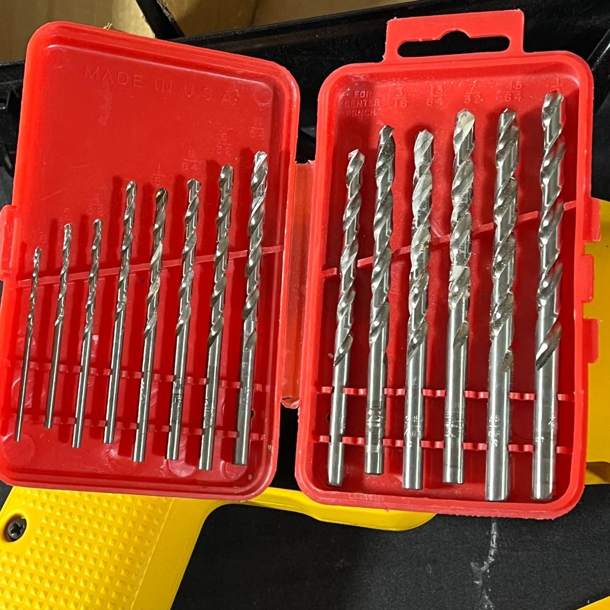 LOT 66B DeWalt Power Drill, Stud Finder and Hand Tools