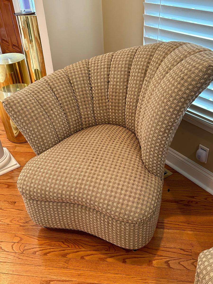 LOT 215FOY Pair Of Matching Accent Chairs