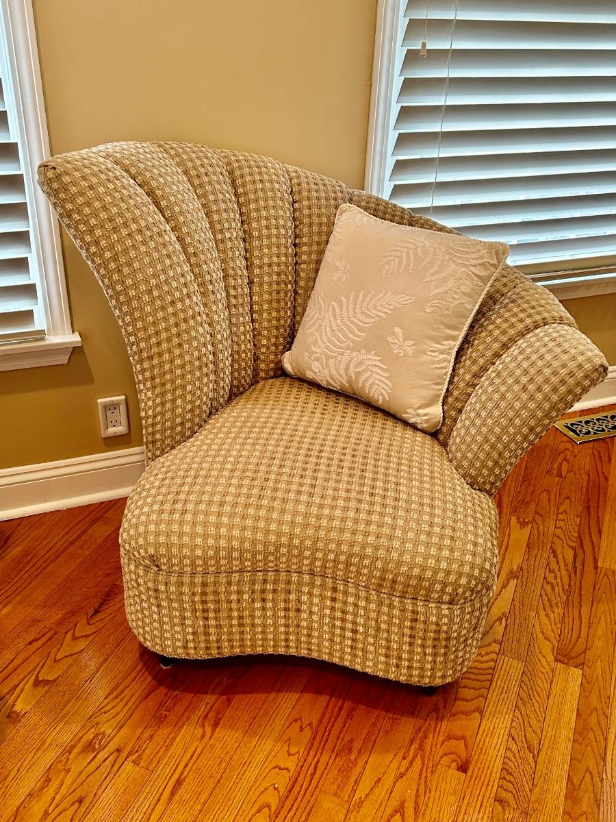 LOT 215FOY Pair Of Matching Accent Chairs