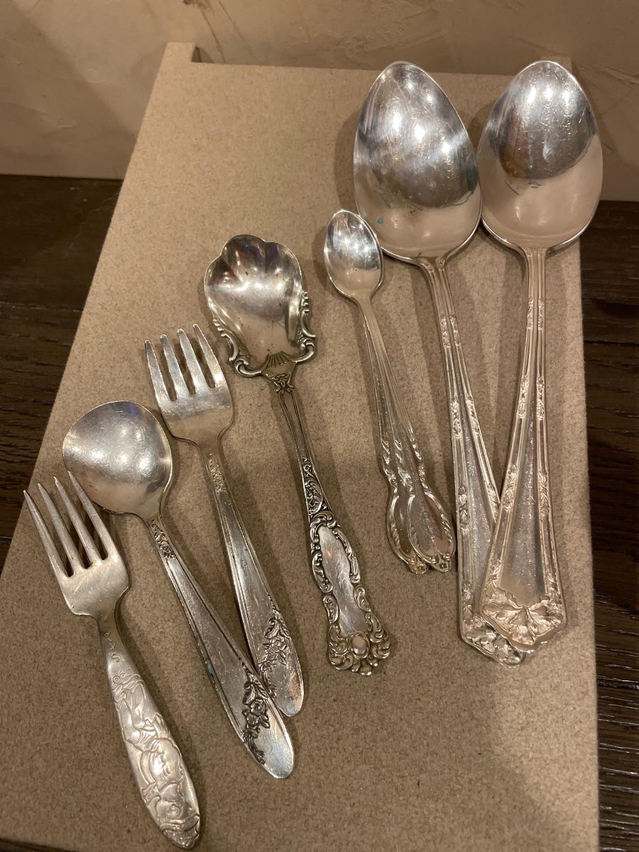 Silver plate silverware