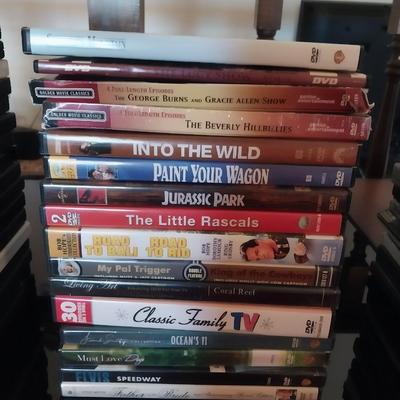 A COLLECTION OF MOVIES ON DVD (2)