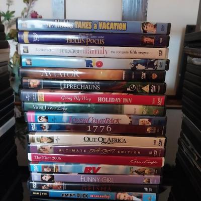 A COLLECTION OF MOVIES ON DVD (3)