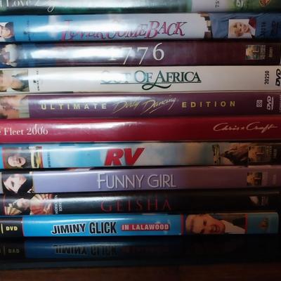 A COLLECTION OF MOVIES ON DVD (3)