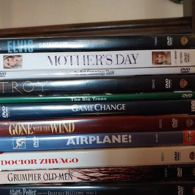 A COLLECTION OF MOVIES ON DVD (8)