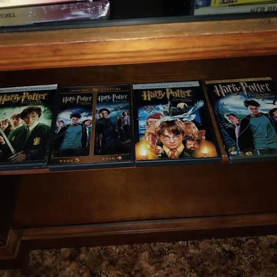 4 HARRY POTTER MOVIES ON DVD