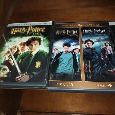 4 HARRY POTTER MOVIES ON DVD