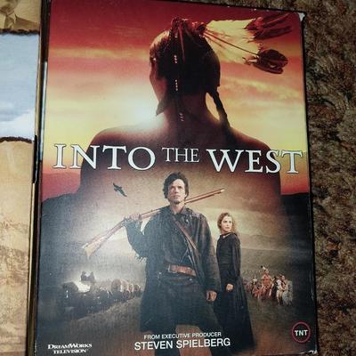 LOUIS L'AMOUR, CENTENNIAL & INTO THE WEST MOVIES ON DVD