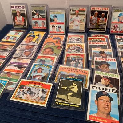 1954 - 1972 Vintage Baseball Card Lot