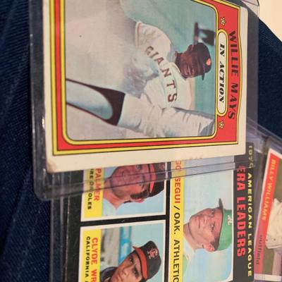 1954 - 1972 Vintage Baseball Card Lot
