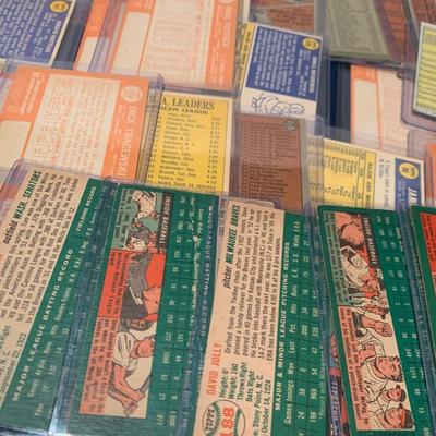 1954 - 1972 Vintage Baseball Card Lot