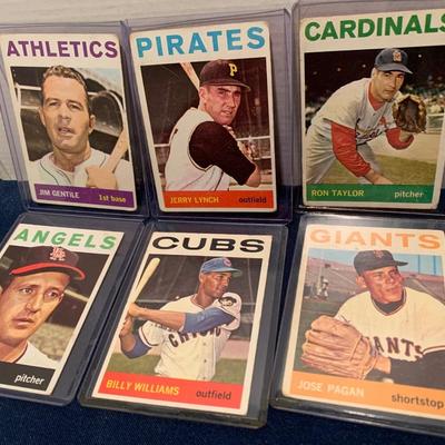 1954 - 1972 Vintage Baseball Card Lot
