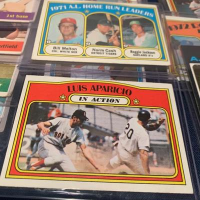 1954 - 1972 Vintage Baseball Card Lot