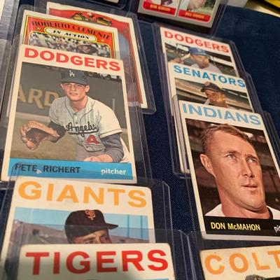 1954 - 1972 Vintage Baseball Card Lot