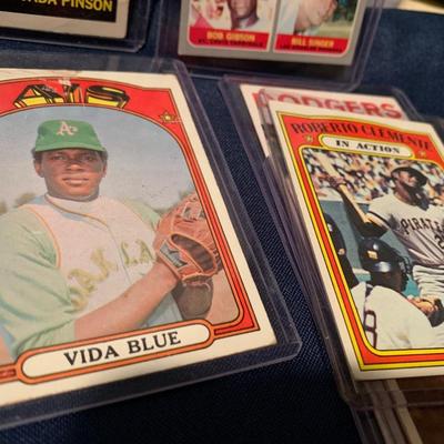 1954 - 1972 Vintage Baseball Card Lot