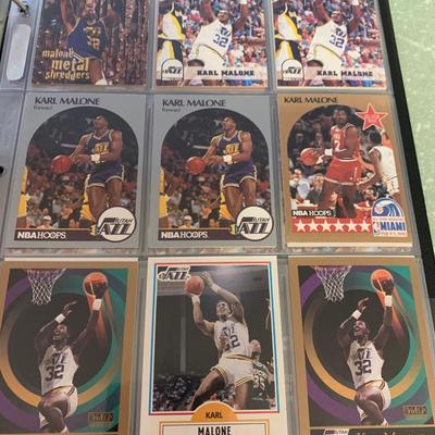 1990s Basketball Cards Ewing Hardaway Robinson Malone Stockton
