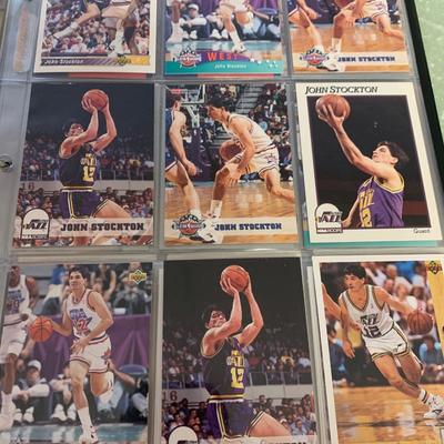 1990s Basketball Cards Ewing Hardaway Robinson Malone Stockton
