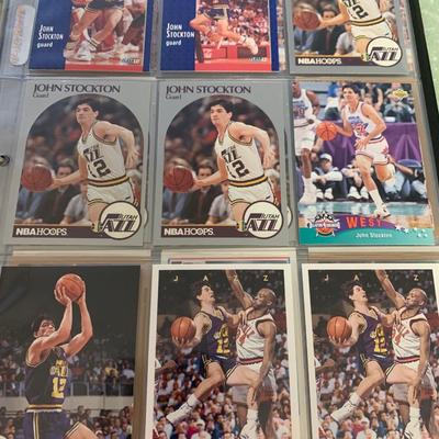 1990s Basketball Cards Ewing Hardaway Robinson Malone Stockton