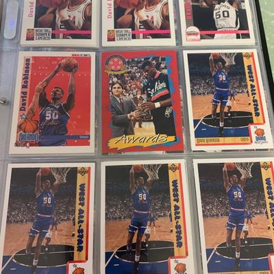 1990s Basketball Cards Ewing Hardaway Robinson Malone Stockton