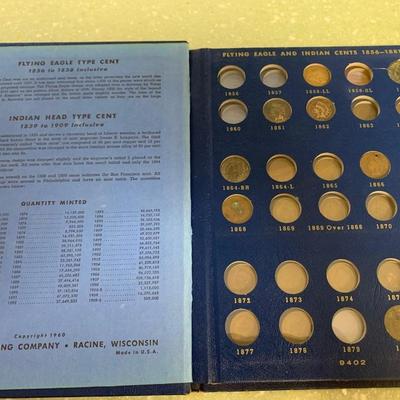 Indian Head Penny Collection 1850s - 1909 Dates - 28 Coins