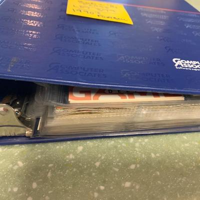 1990s Football Card Lot 300+ Near Mint Cards In Binder