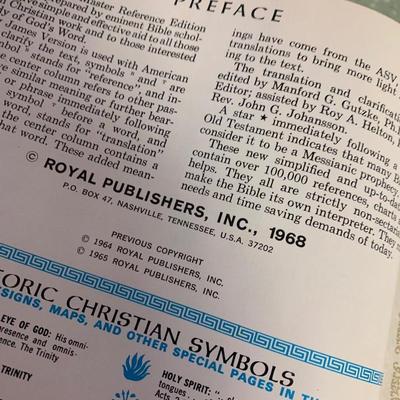 Large Leather Bound King James Bible CLEAN