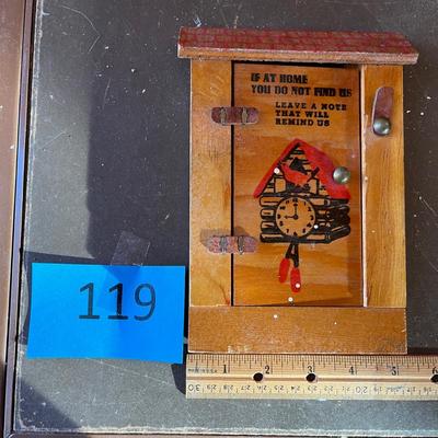 Vintage Leave a note box