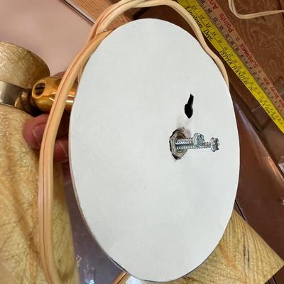 Fabulous 50s 2 light wall lamp