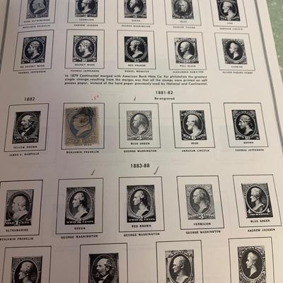 US & UN Liberty Stamp Album Collection