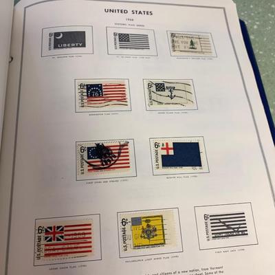 US & UN Liberty Stamp Album Collection