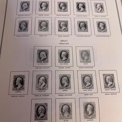 US & UN Liberty Stamp Album Collection