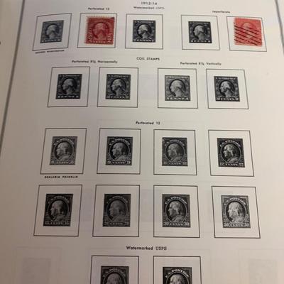 US & UN Liberty Stamp Album Collection
