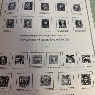 US & UN Liberty Stamp Album Collection