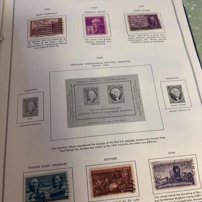 US & UN Liberty Stamp Album Collection