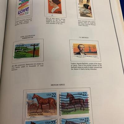 US & UN Liberty Stamp Album Collection