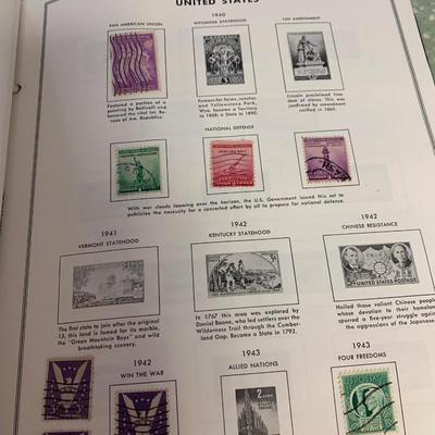 US & UN Liberty Stamp Album Collection