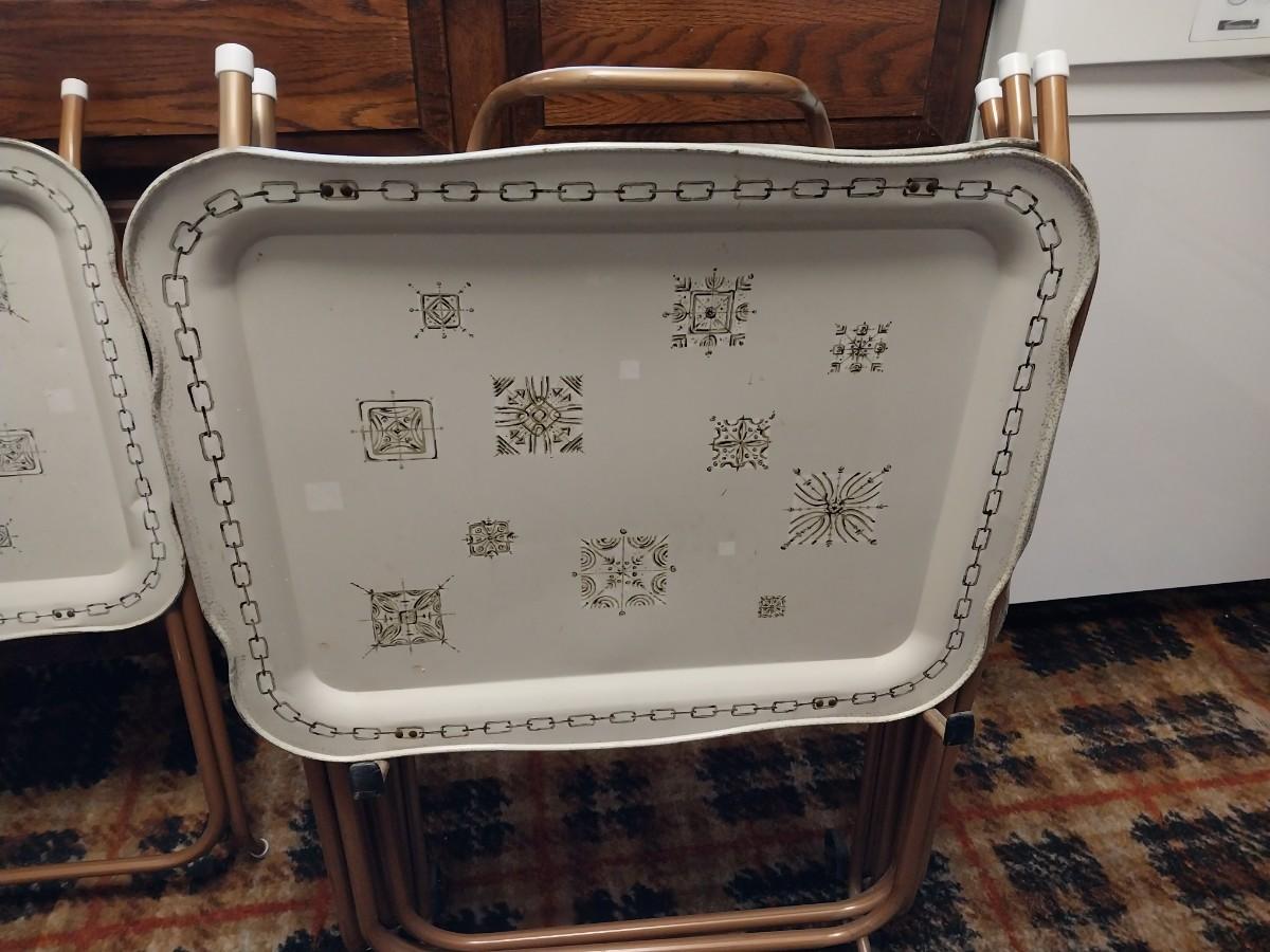 Tv trays with wheels best sale