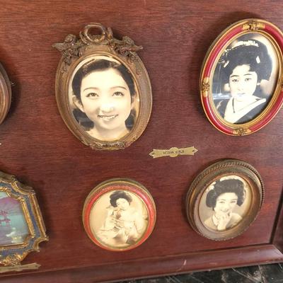 Lot #116 Interesting Photo Montage of 10 Pictures - Vintage Asian Stereotypes