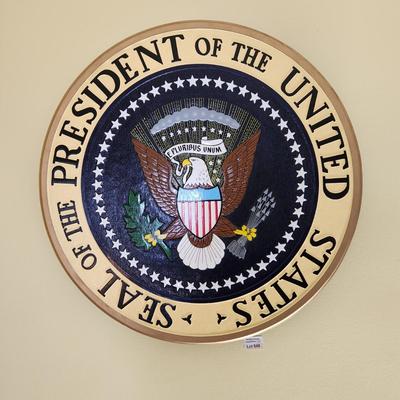 Seal of the President of the United States Mahogany 24