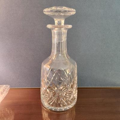 Stuart Crystal Regent Decanter w Stopper 9.5"
