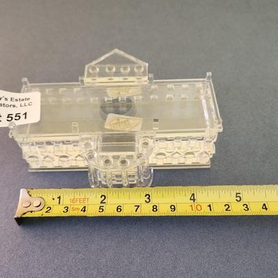 Shannon Crystal White House Figurine Paperweight