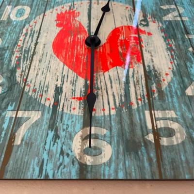 Rooster Wall Clock