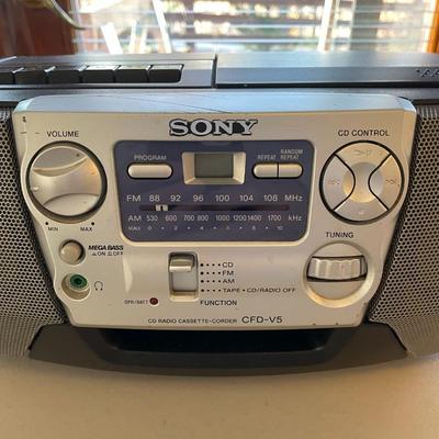 Boombox - Sony - Cassette Player Included!