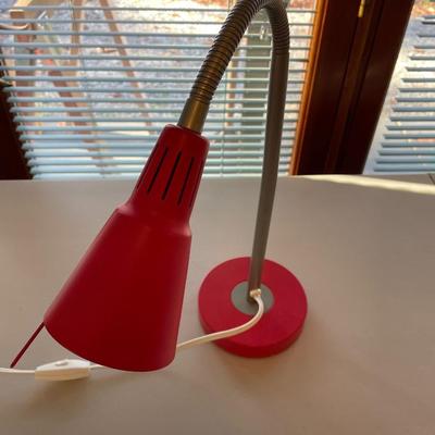 Red Desk Lamp