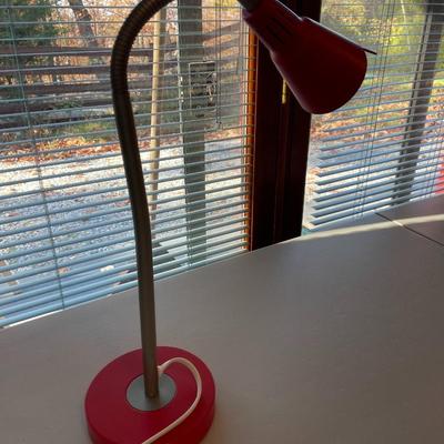 Red Desk Lamp