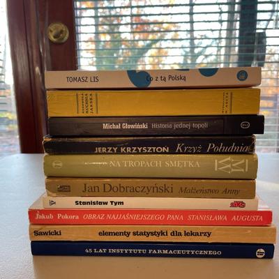 Lot of 10 Books - Polish Authors