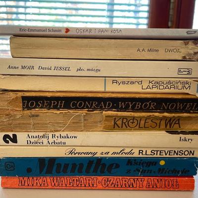 Lot of 10 Books - Polish Authors.